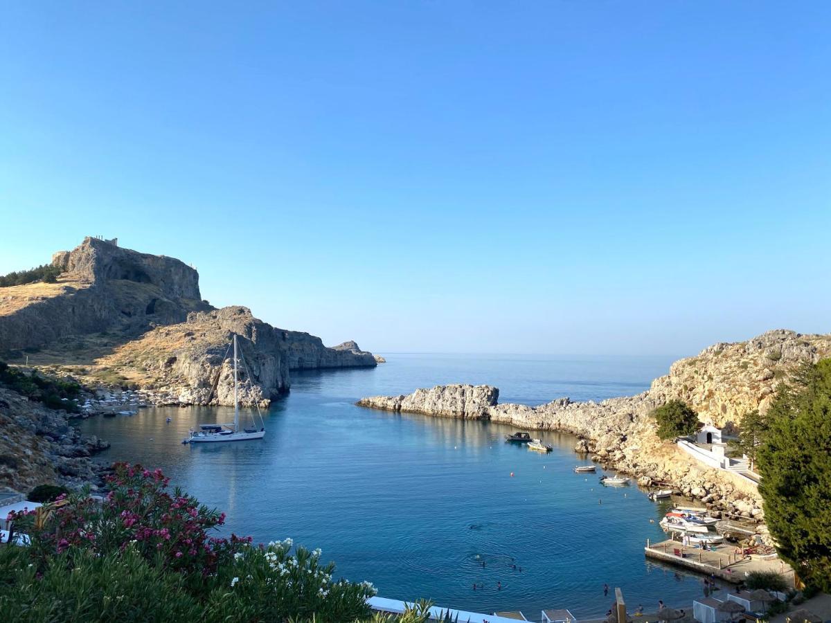 Lindos Serenity Suites Bagian luar foto