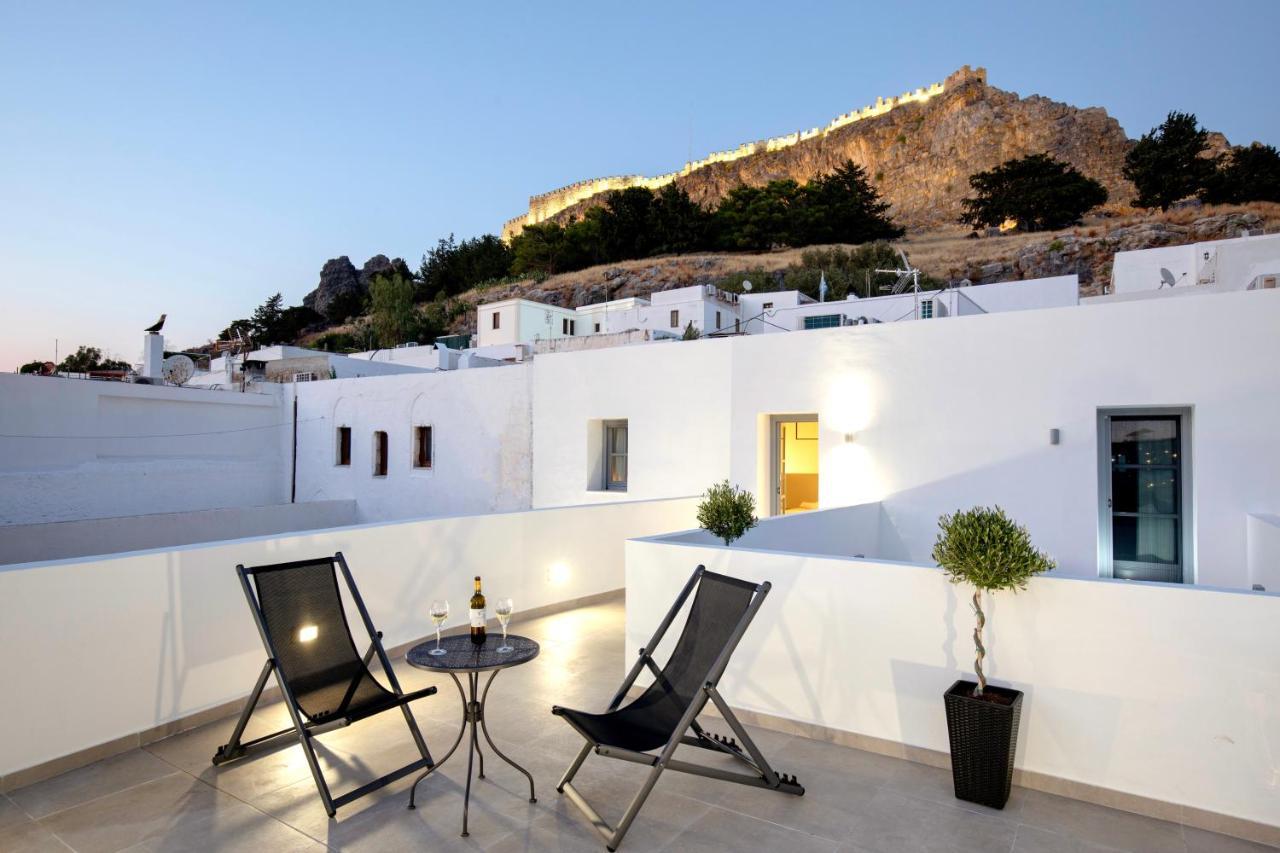 Lindos Serenity Suites Bagian luar foto