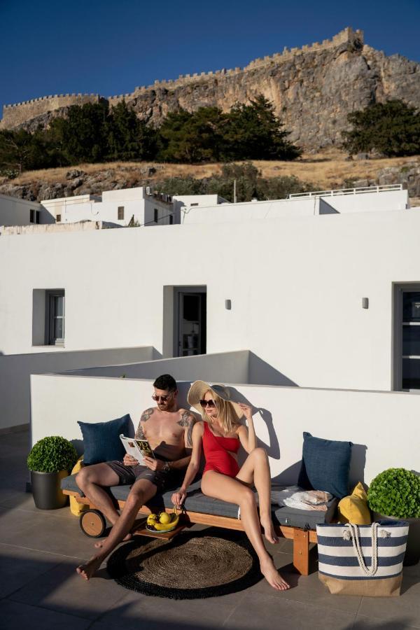 Lindos Serenity Suites Bagian luar foto