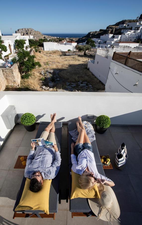 Lindos Serenity Suites Bagian luar foto